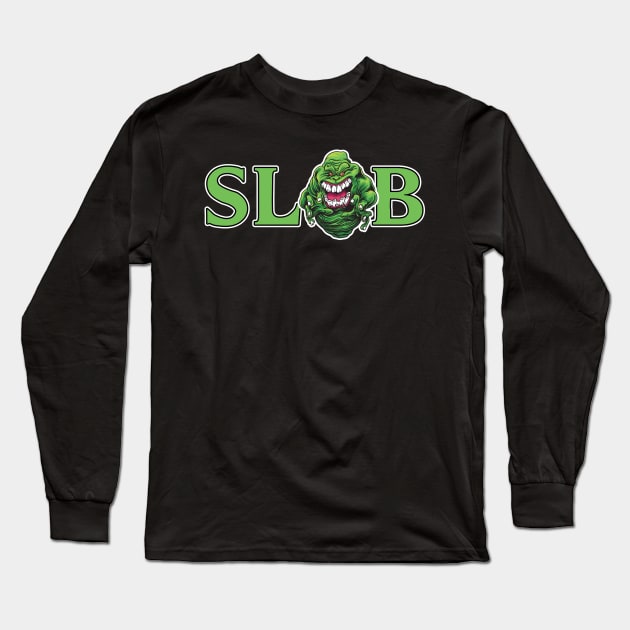 Slim Slob Long Sleeve T-Shirt by WMKDesign